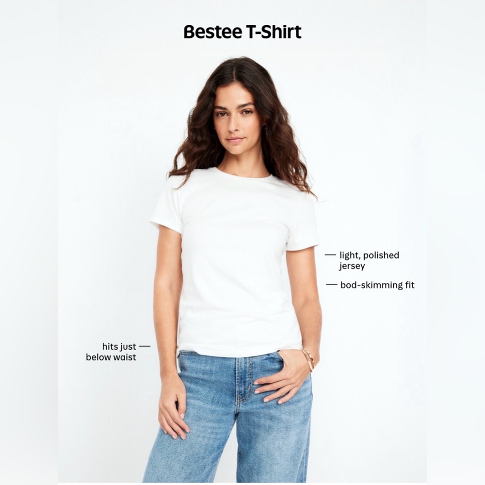 Old Navy - Bestee Crew Neck T-Shirt - Picture 5 of 10
